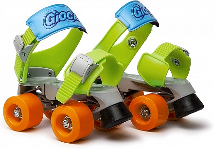 Ролики-квады Gioca MiniJet зелёные 